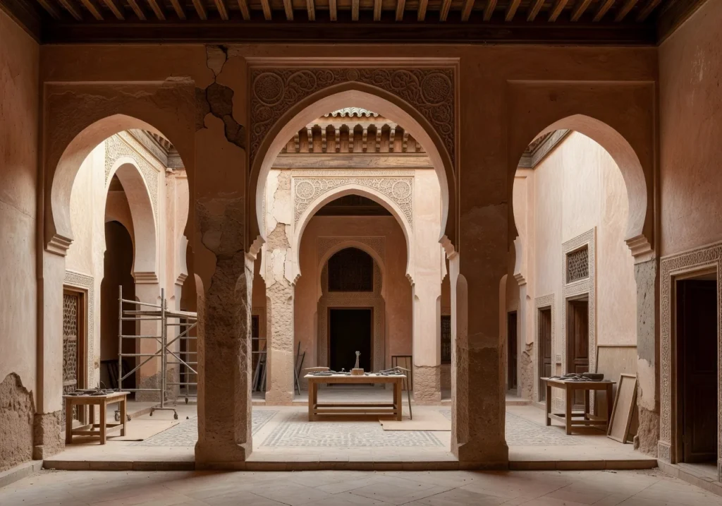 freepik un btiment historique marocain en cours de restaur 63076