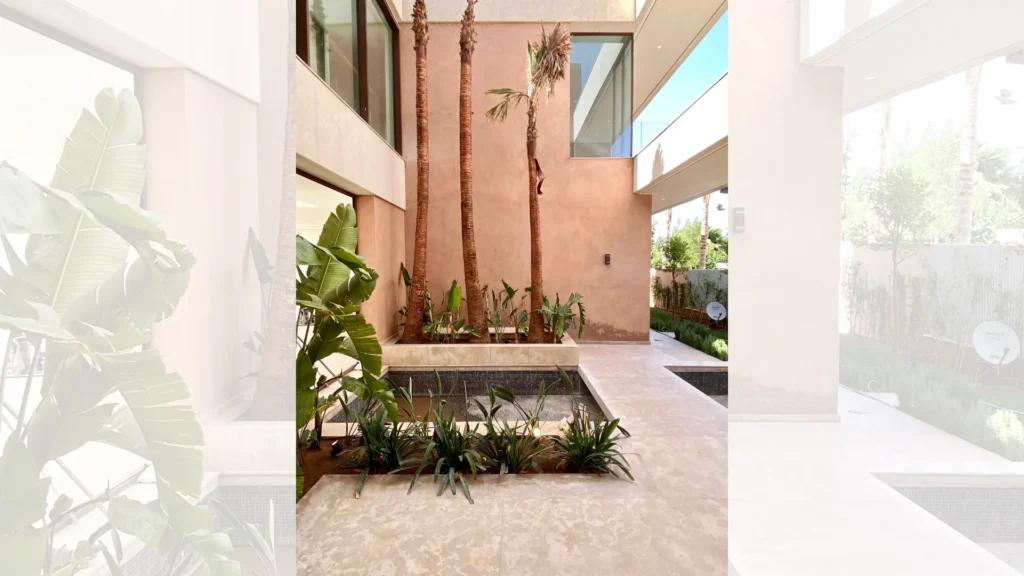 Villa A Marrakech, projet résidentiel contemporain BARJAL