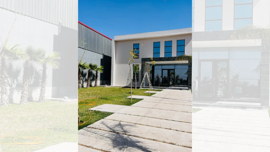 Headquarters GJ, projet de siège d’entreprise et entrepôt